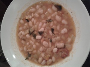 Soupe aux haricots blancs façon pistou